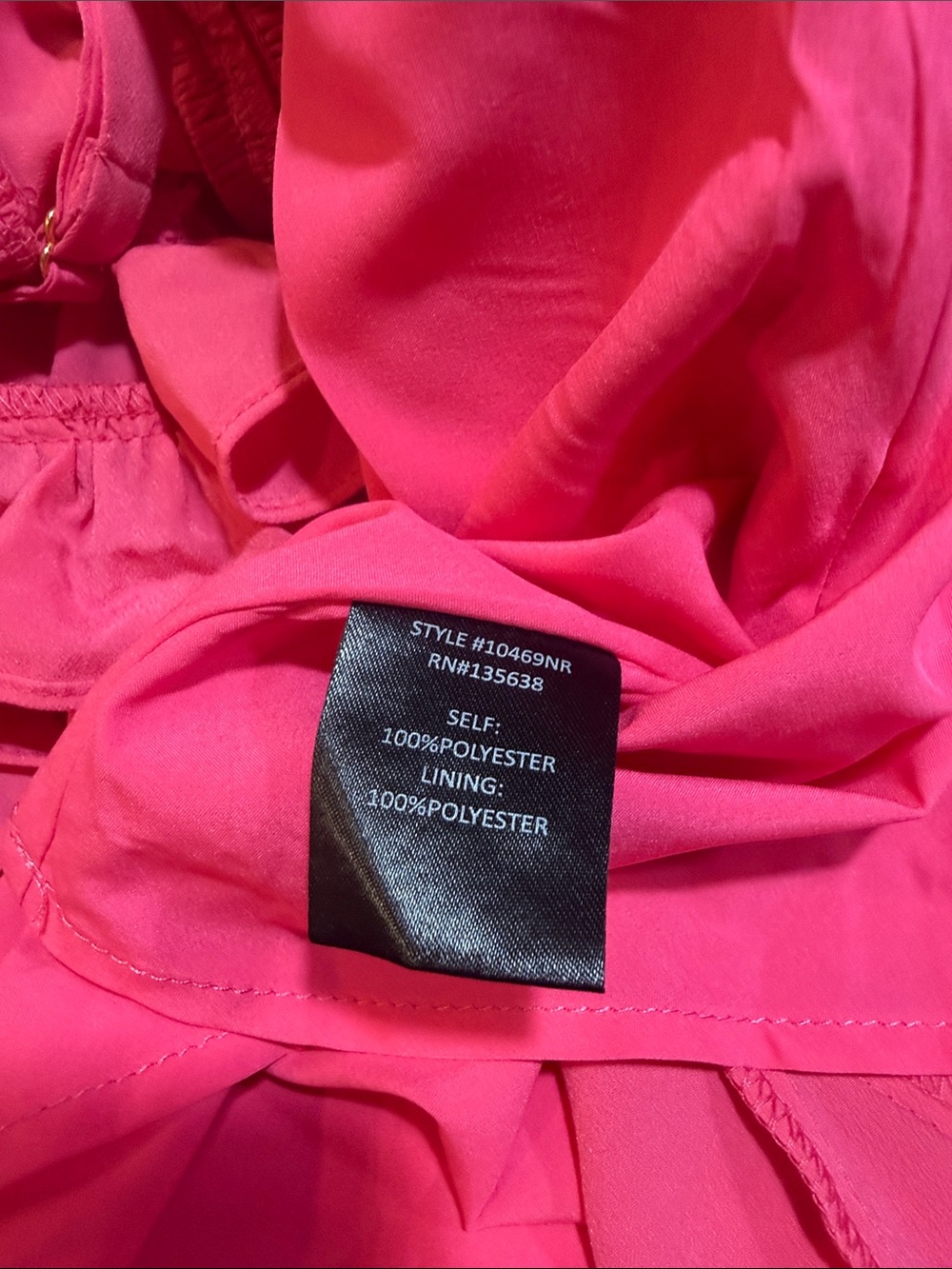 Hutch Pink Scallop Hem Fit and Flare Mini Dress - Picture 8 of 10